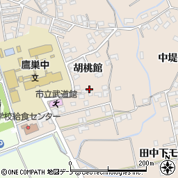 秋田県北秋田市綴子胡桃館24周辺の地図
