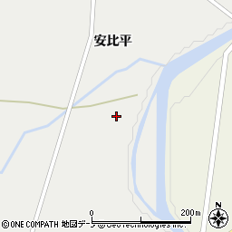 岩手県二戸市安比小田表周辺の地図