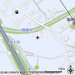 秋田県鹿角市花輪赤川端76周辺の地図