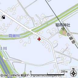 秋田県鹿角市花輪赤川端54周辺の地図