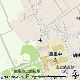 秋田県北秋田市綴子胡桃館12周辺の地図