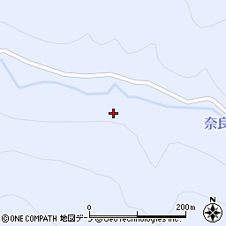 奈良助沢周辺の地図
