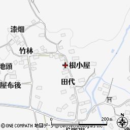 秋田県大館市葛原風張5周辺の地図