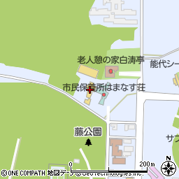 漢方薬温泉静療館周辺の地図