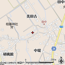 秋田県北秋田市綴子（ミタコ）周辺の地図