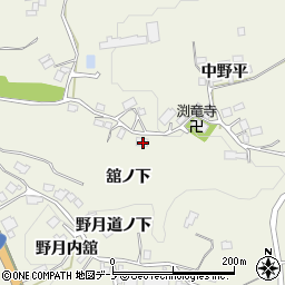 岩手県二戸郡一戸町鳥越中野平22周辺の地図