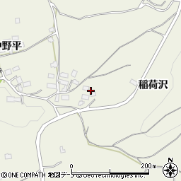 岩手県二戸郡一戸町鳥越中野平117-3周辺の地図