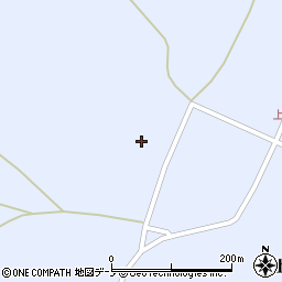 秋田県鹿角市花輪下モ平周辺の地図