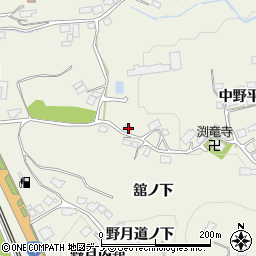 岩手県二戸郡一戸町鳥越中野平17周辺の地図