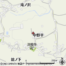 岩手県二戸郡一戸町鳥越中野平41-2周辺の地図