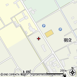 秋田県大館市山館田尻3-1周辺の地図