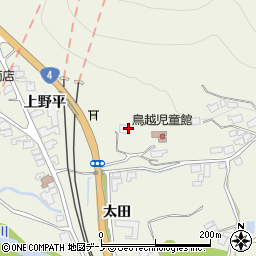 岩手県二戸郡一戸町鳥越上野平周辺の地図