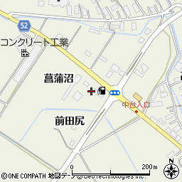 株式会社工藤米治商店　大館ハチ公給油所周辺の地図