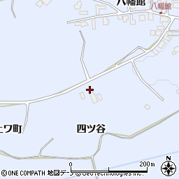 秋田県鹿角市花輪上ワ町64周辺の地図
