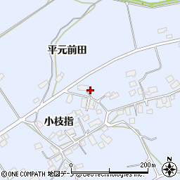 秋田県鹿角市花輪小枝指31周辺の地図