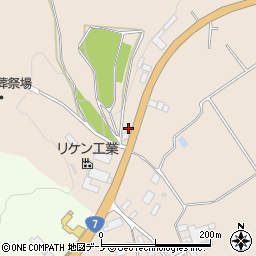 秋田県北秋田市綴子作坂218周辺の地図
