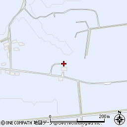 秋田県鹿角市花輪山道17周辺の地図