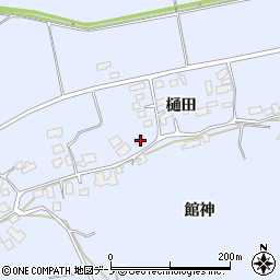 秋田県鹿角市花輪小枝指9周辺の地図