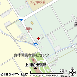 秋田県大館市餌釣前田442周辺の地図