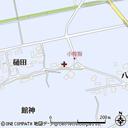 秋田県鹿角市花輪（寺ノ下タ）周辺の地図