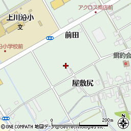 秋田県大館市餌釣前田417周辺の地図