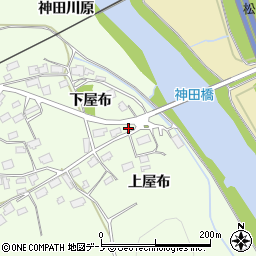 秋田県鹿角市十和田末広下屋布41周辺の地図