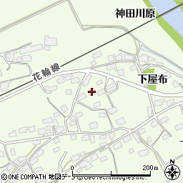 秋田県鹿角市十和田末広下屋布79周辺の地図