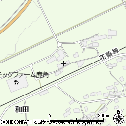 鹿角コネクタ株式会社周辺の地図