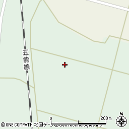 秋田県能代市須田大沢屋布後周辺の地図