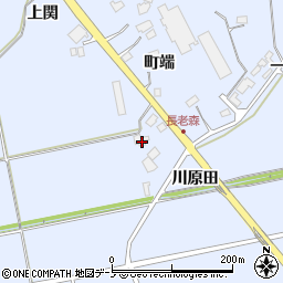 秋田県鹿角市花輪小又周辺の地図