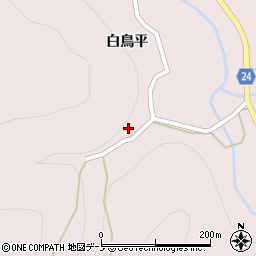 岩手県二戸市白鳥（樋口）周辺の地図