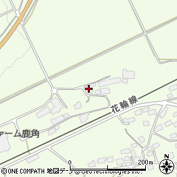 秋田県鹿角市十和田末広下屋布18周辺の地図