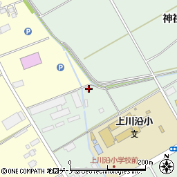 秋田県大館市餌釣前田36周辺の地図