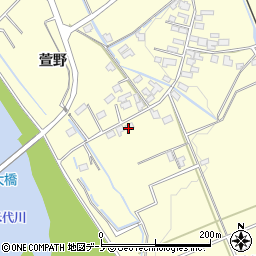 秋田県大館市池内砂袋岱周辺の地図