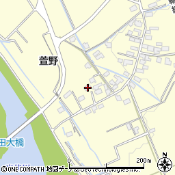 秋田県大館市池内萱野142周辺の地図