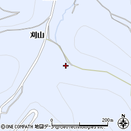 岩手県二戸市石切所大洞周辺の地図