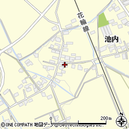 秋田県大館市池内池内29周辺の地図