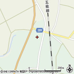 秋田県能代市須田屋布添48周辺の地図