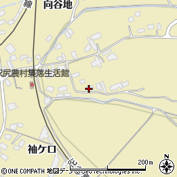 秋田県鹿角市十和田錦木下野30周辺の地図