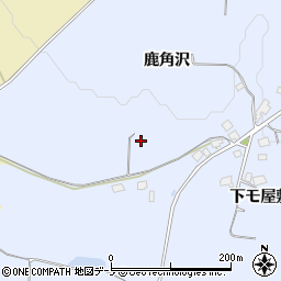 秋田県鹿角市花輪鹿角沢47周辺の地図