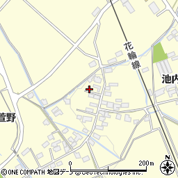 秋田県大館市池内池内9-2周辺の地図