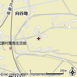 秋田県鹿角市十和田錦木下野33周辺の地図
