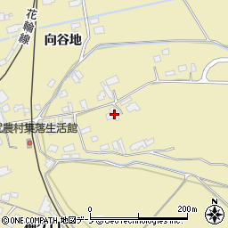 秋田県鹿角市十和田錦木下野周辺の地図