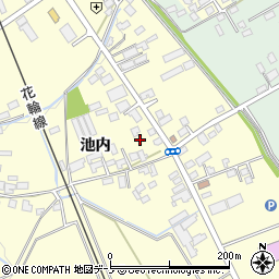 秋田県大館市池内池内101周辺の地図