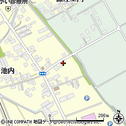 秋田県大館市池内池内200周辺の地図