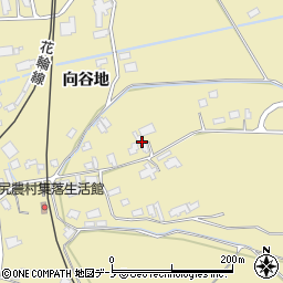 秋田県鹿角市十和田錦木下野38周辺の地図