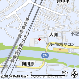 日本通運周辺の地図