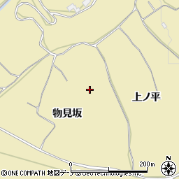 秋田県鹿角市十和田錦木物見坂16周辺の地図