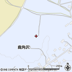 秋田県鹿角市花輪鹿角沢16周辺の地図
