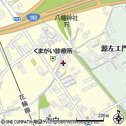 秋田県大館市池内池内145周辺の地図